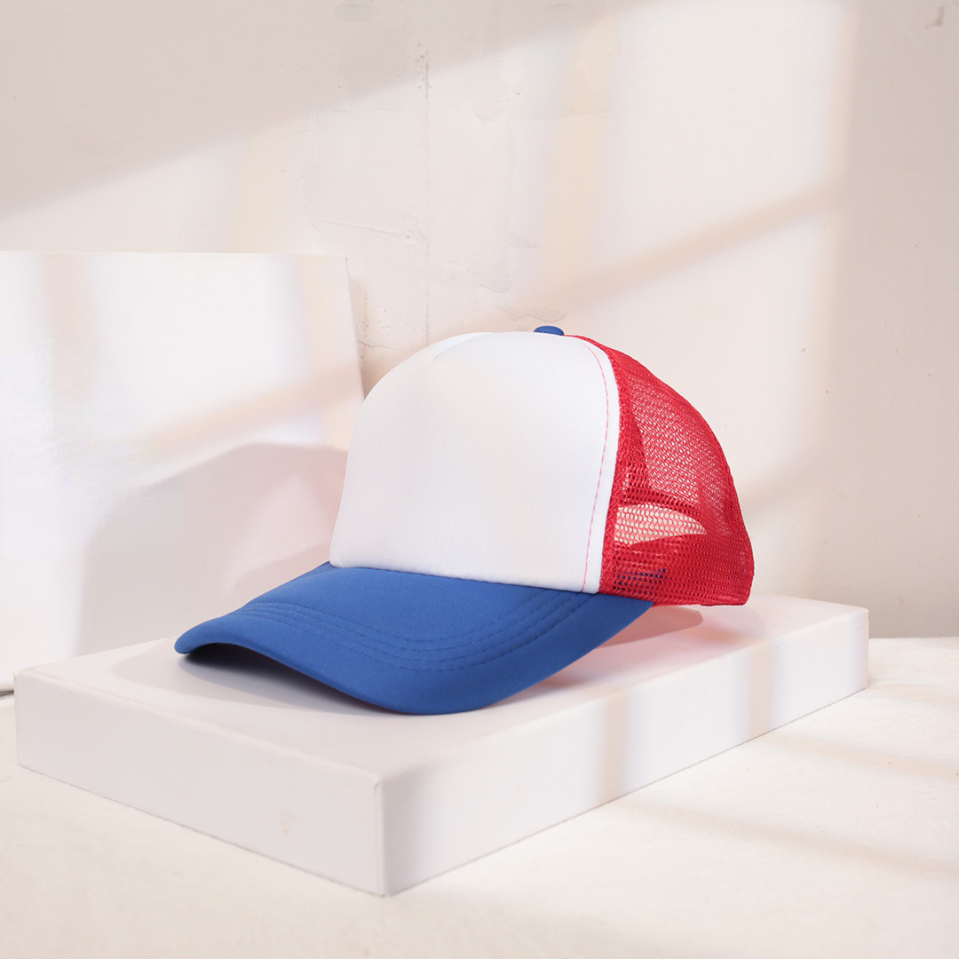 Color a juego-lengua azul Top blanco rojo