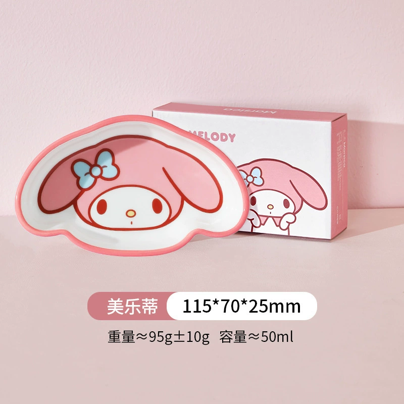 Sanrio, hello kitty, ceramic tableware, set