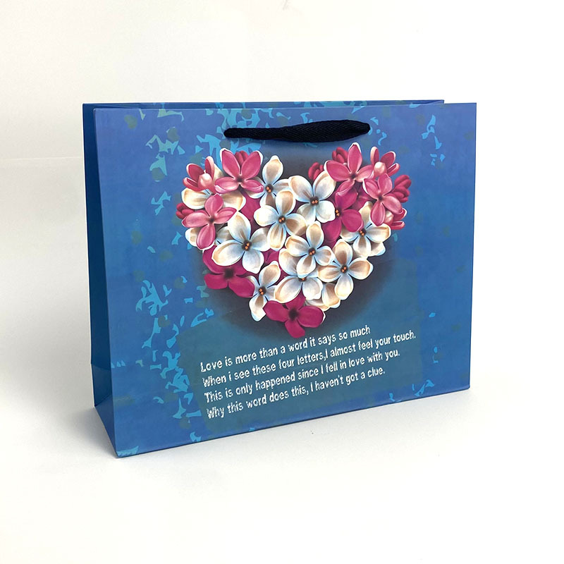 圣诞节礼品袋高级感红酒眼镜手提袋现货纸袋现货服装店购物包装袋