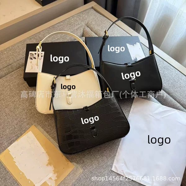 Cross-Border Dropshipping 2024 New Model Xiaohongshu Influencer Fashion Single Shoulder Crossbody High-End Underarm Bag Versatile Large Capacity