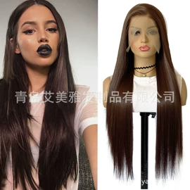 假发长卷发;长直发假发;真发假发