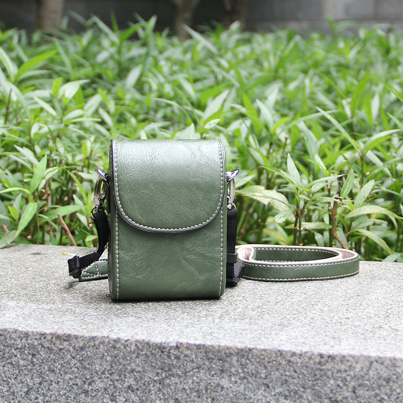 キヤノン G7X3 ソニー RX100 レザーケース パナソニック LX10 リコー GR3 カード型カメラバッグ ミラーレスカメラバッグ