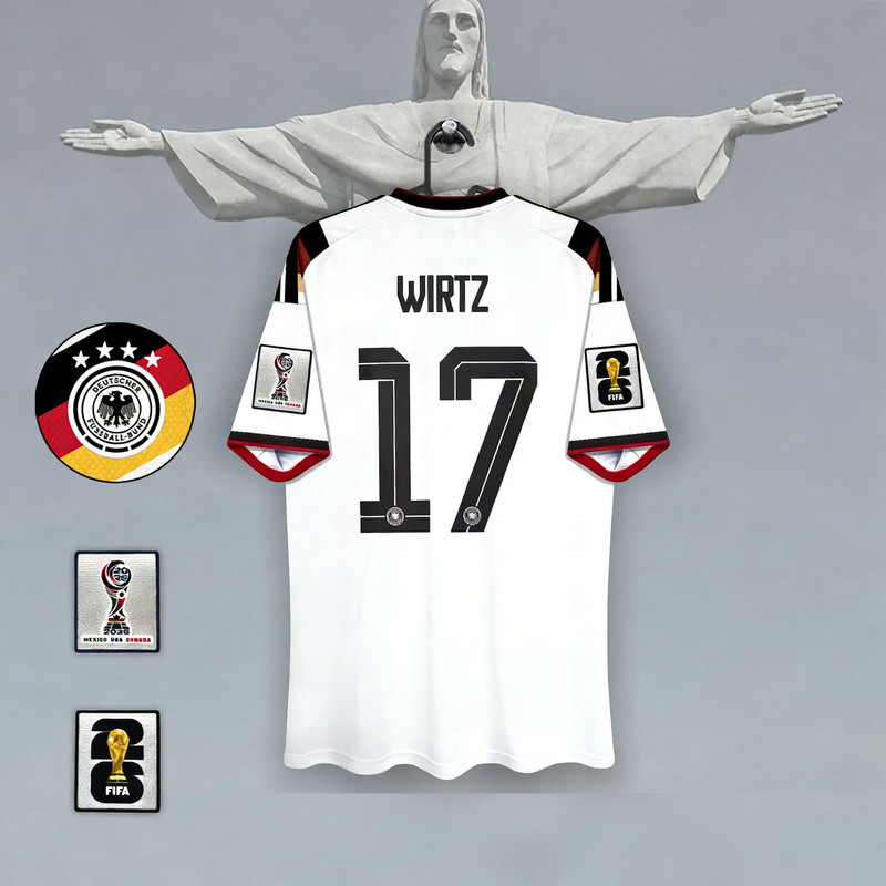2026 Germany Jersey World Cup Wirtz Kimmich Müller Havertz Musiala Fan Version 2026 Germany Jersey World Cup Wirtz Kimmich Müller Havertz Musiala Fan Version