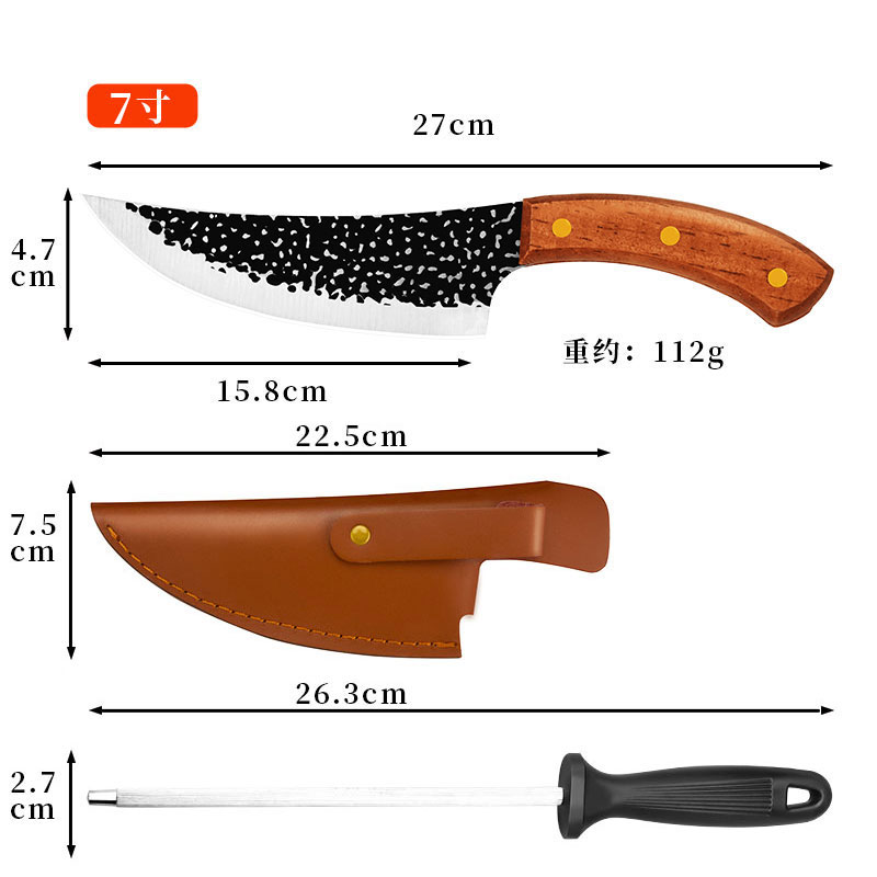 Comercio exterior cuchillo de frutas cuchillo de cocina cuchillo afilado cuchillo de corte de hueso cortar cerdo, ganado y oveja regalos