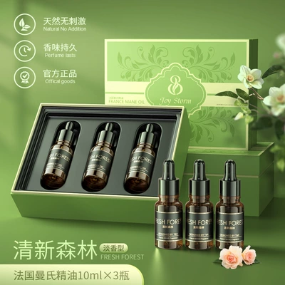 Cologne Ocean Flower Removal Odor – Car Perfume Aromatherapy - fresh-forest-perfume-supplement-3-bottles