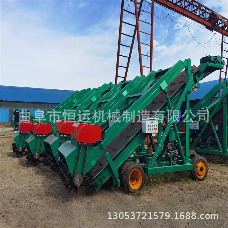 省人工液压升降取草机 电动刮料机 可横向移动四米取料机