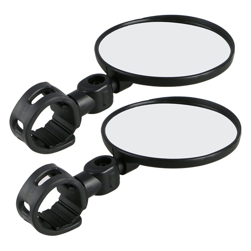 Mini bicicleta espejo retrovisor plegable espejo retrovisor bicicleta de montaña espejo convexo gran espejo retrovisor redondo