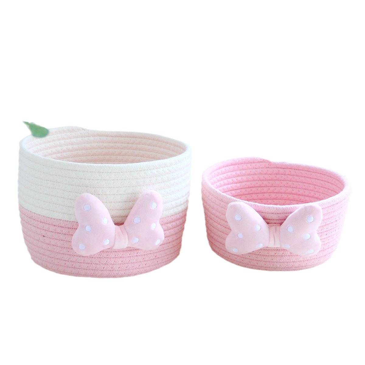 INS style caja de almacenamiento para el hogar artículos diversos cosméticos pasillo escritorio merienda organización cesta de almacenamiento tejida a mano