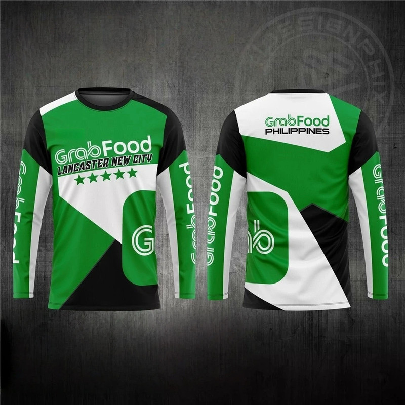New All-Terrain Off-Road Motorcycle Racing Long-Sleeved T-Shirt Sports Motorcycle Shirt Breathable Quick-Drying Men's T-Shirt