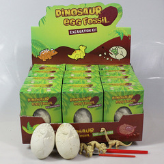 考古恐龍蛋手工DIY挖掘化石跨境熱賣恐龍模型科教益智兒童玩