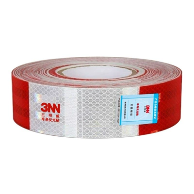 Body sticker: Red and White Body Reflective