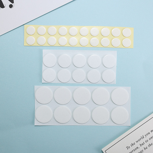 10mm round double-sided resin accessories DIY 1cm double-sided tape 3D three-dimensional thermos cup cartoon sticker transparent