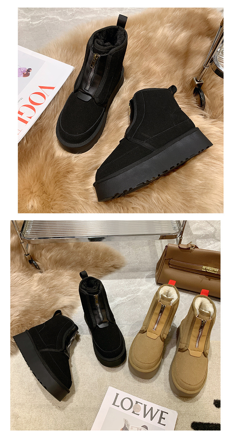 Designer Classic Ultra Mini Bottes Bottes de neige Plate-forme Femmes Hommes Fourrure en peau de mouton Tasman Tazz Châtaigne Sable Graine de moutarde Beige Driftwood Chaussure australienne_voghion.com