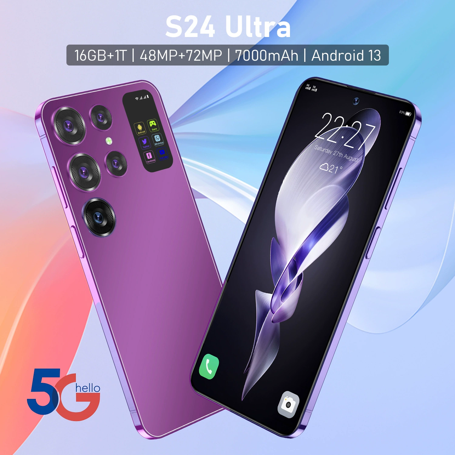 (Граница торговли), смартфон, мобильный телефон S* UlTRA, S24, Android, (Физические), Алиэкспресс