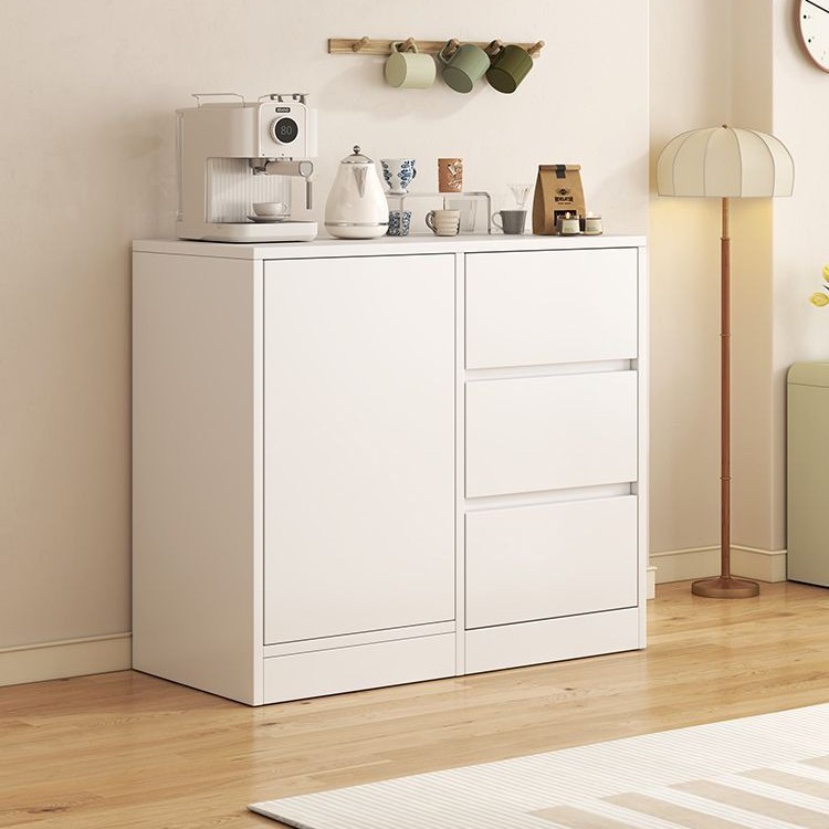 餐边柜现代简约储物阳台家用小户型客厅靠墙入户北欧餐柜茶水柜子
