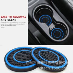 自動車コースター滑り止め防塵マット2.75フィートゴムコースターの中で環境保護コースターのアマゾンが爆発しました。