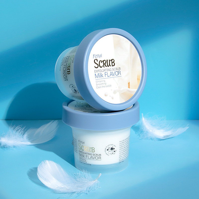 Cross-border FENYI light-sensitive milk scrub 100g body cleaning pore angle factory wholesale