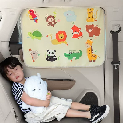 Suction Type Children's Car | Car curtains