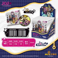 正版卡宝文创JOJO的奇妙冒险黄金之风收藏徽章动漫马口铁吧唧盲盒