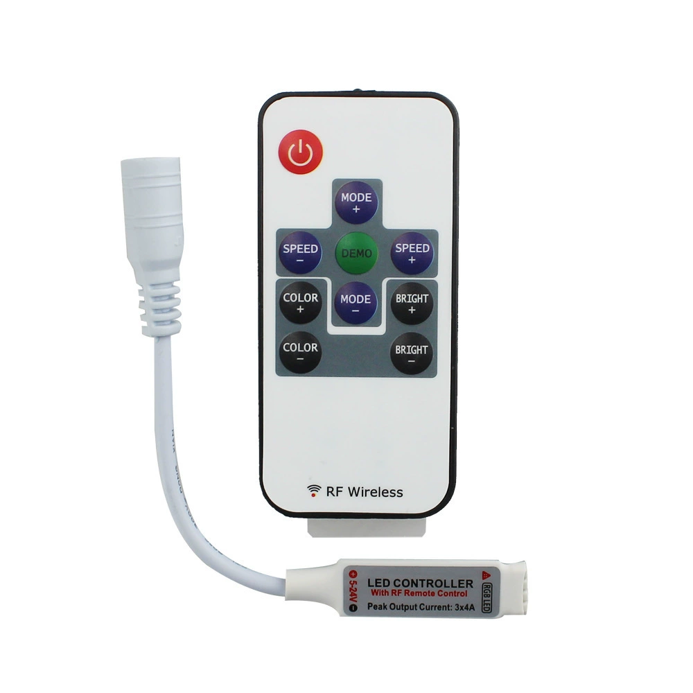 Light strip, controller, remote control, 5v, three colors
