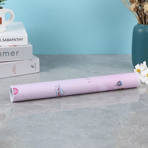 English Version Children's Doodle Canvas Early Education Brain-Teasing Coloring Thick Drawing Paper Non-Sticky Adhesive Wall Long Roll Backed Canvas