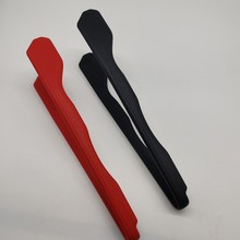 厚皮橙升级款全包一体硅胶食物夹 烧烤夹子厨房煎牛排硅胶夹烤肉