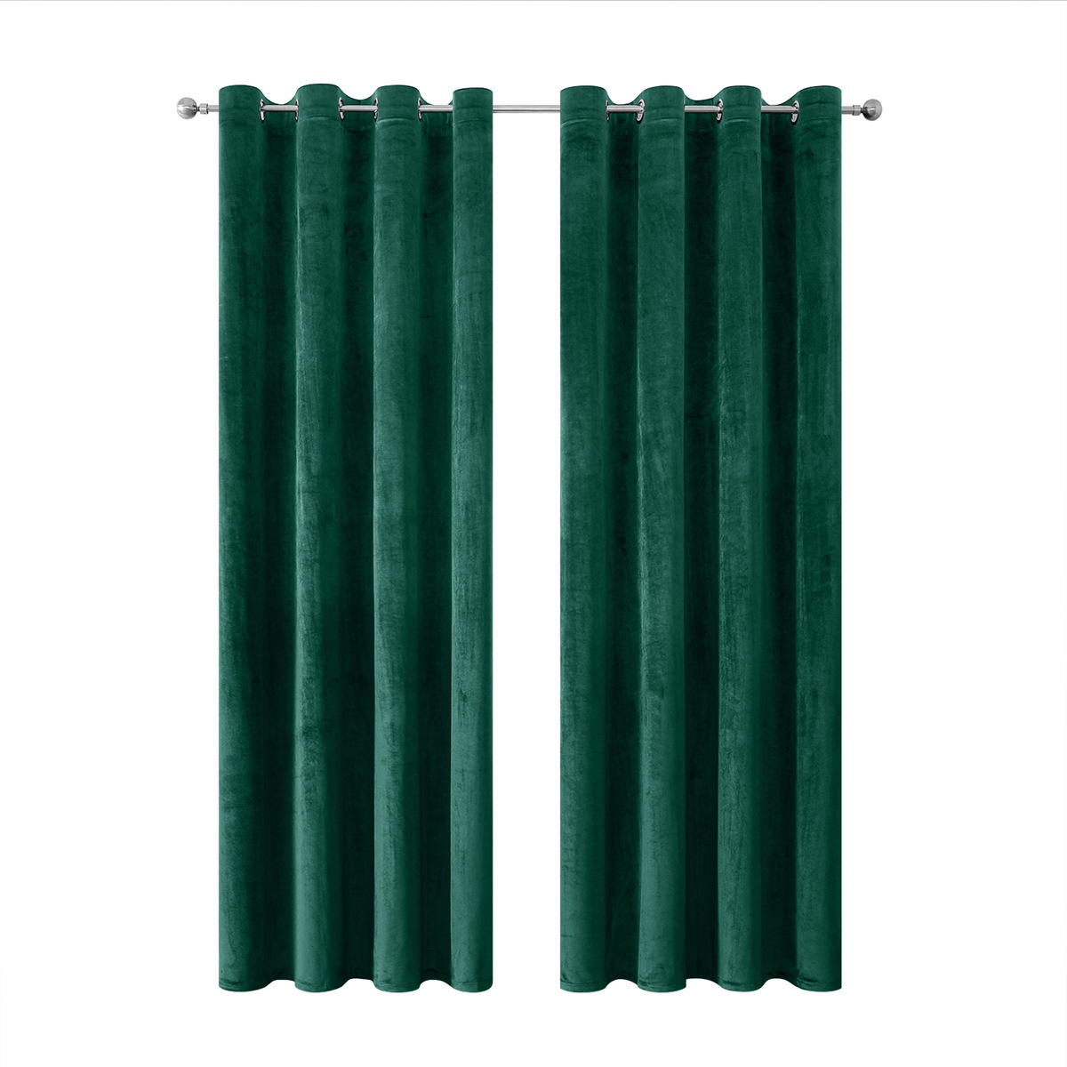 Cortinas Opacas de Terciopelo Italiano de Color Sólido para Amazon, Cortinas de Protección Solar de Alta Gama para Sala de Estar y Dormitorio, Fabricante Mayorista