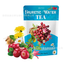 女性利尿茶Diuretic Water tea天然草本蔓越莓蓝莓植物水果泡袋茶