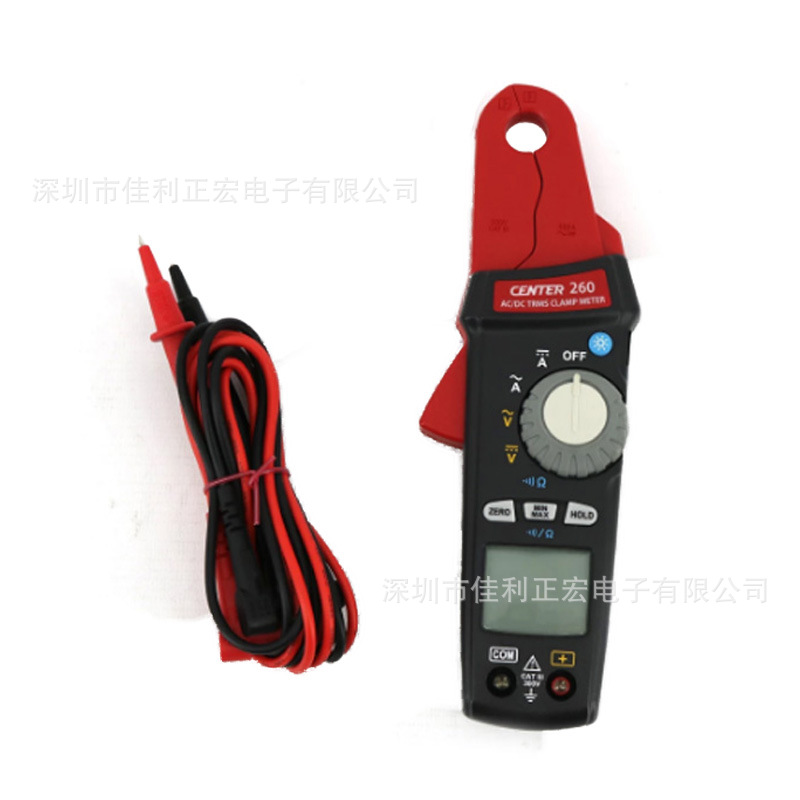 群特CENTER260交直流钳形表低电流钳表