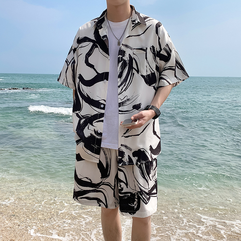 TZ526 비치 슈트 화이트