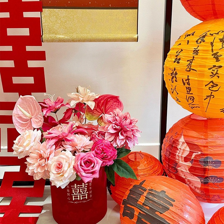 Orden de la boda banquete de boda entrada Tarjeta de bienvenida instrucción de pie en línea decoración de la habitación de la boda traje colección completa de adornos de boda