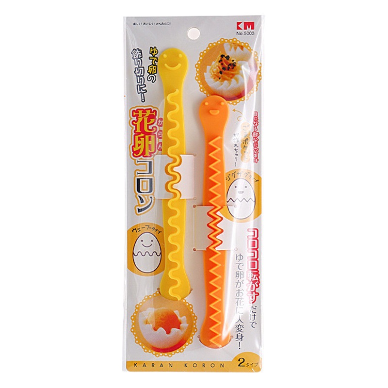 Km 5003 Boiled Egg Cutting Mold Cooked Egg Dividing Tool Japanese Lace Egg Cutter