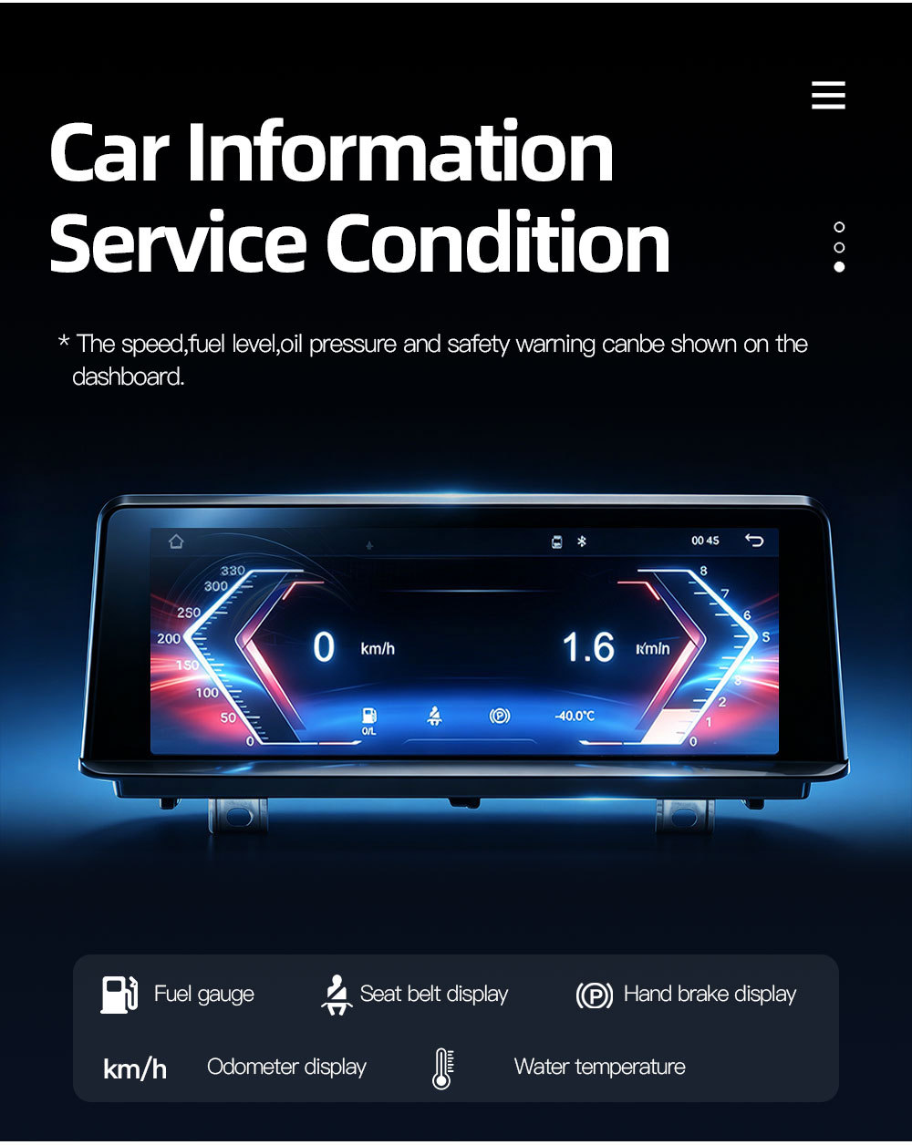 8.8inch Suitable for Bmw 3 Series 4 Series F30 F32 Car Central Control Large Screen Navigation Carplay Player