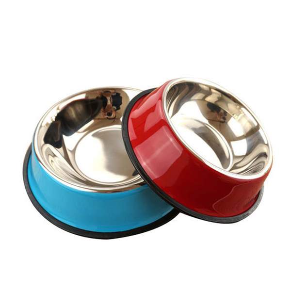 Amazon pet supplies stainless steel dog bowl cat bowl dog bowl…