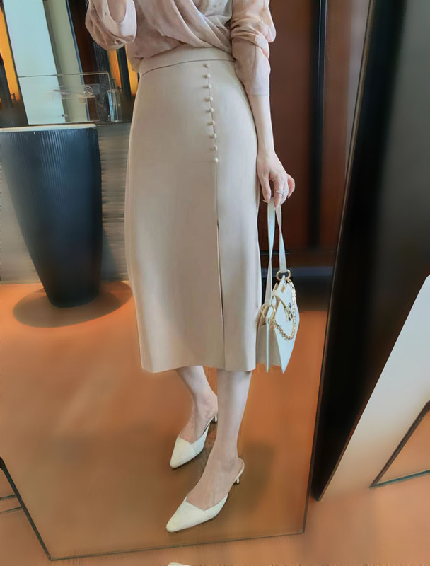 The new main push series hide meat slimming Office little sister's hip overskirt classic commuting The new main push series hide meat slimming Office little sister's hip overskirt classic commuting