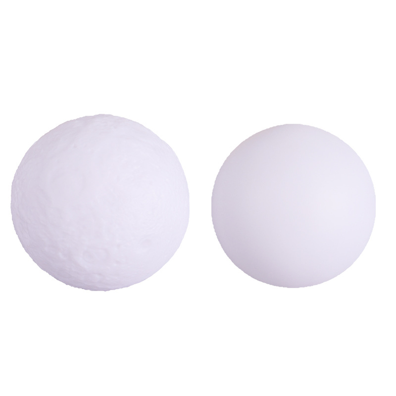Productos calientes transfronterizos piscina flotante bola luz al aire libre impermeable juguete para niños 3D Luna LED bola luminosa Luz