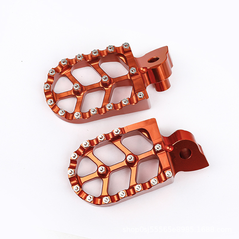 Suitable for Yamaha Motorcycle Aluminum Alloy Pedals, Pedals, Foot Nails Yz Wr Yzf Modified Universal Yamaha
