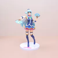 Благословения миру Aqua Aqua держит веер фигура модель украшения кукла форма