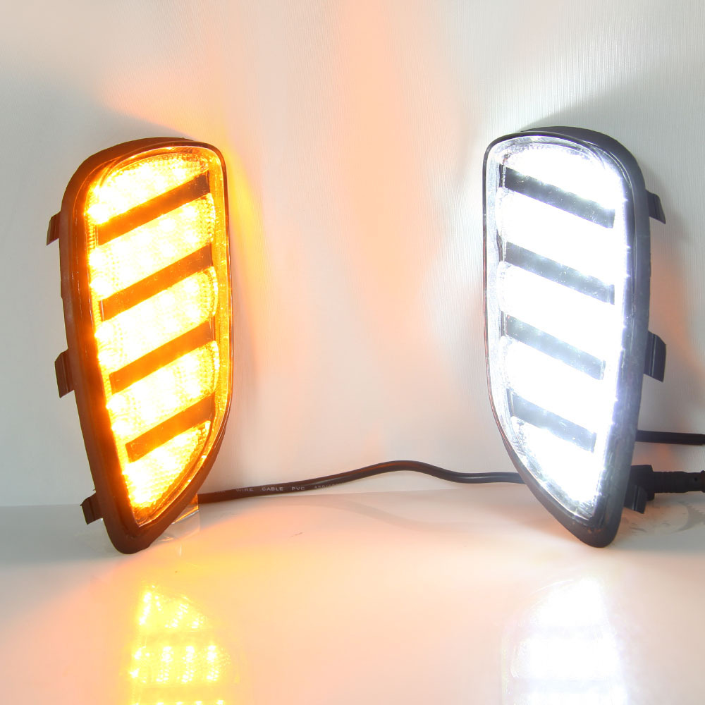 Para 17 - 18 Mercedes-Benz GLA CLA180 200 Lámpara diurna GLA Lámpara diurna