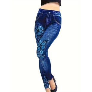 H 60944 Butterfly Knit Leggings ����ӡ���o��ѝ �W���L��羳