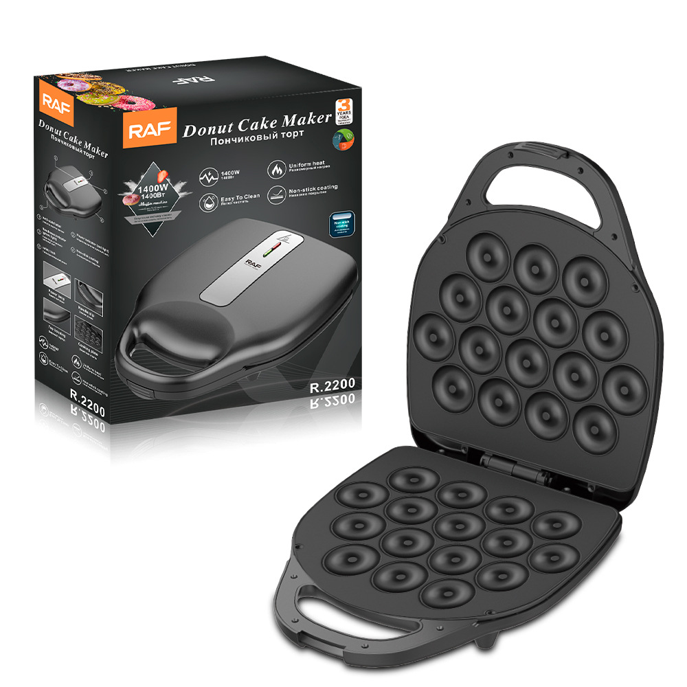 RAF Multifunzionale Toast Wafers Home Doppio lato Riscaldamento Donut Colazione Hine Standard Europeo Transfrontaliero_voghion.com