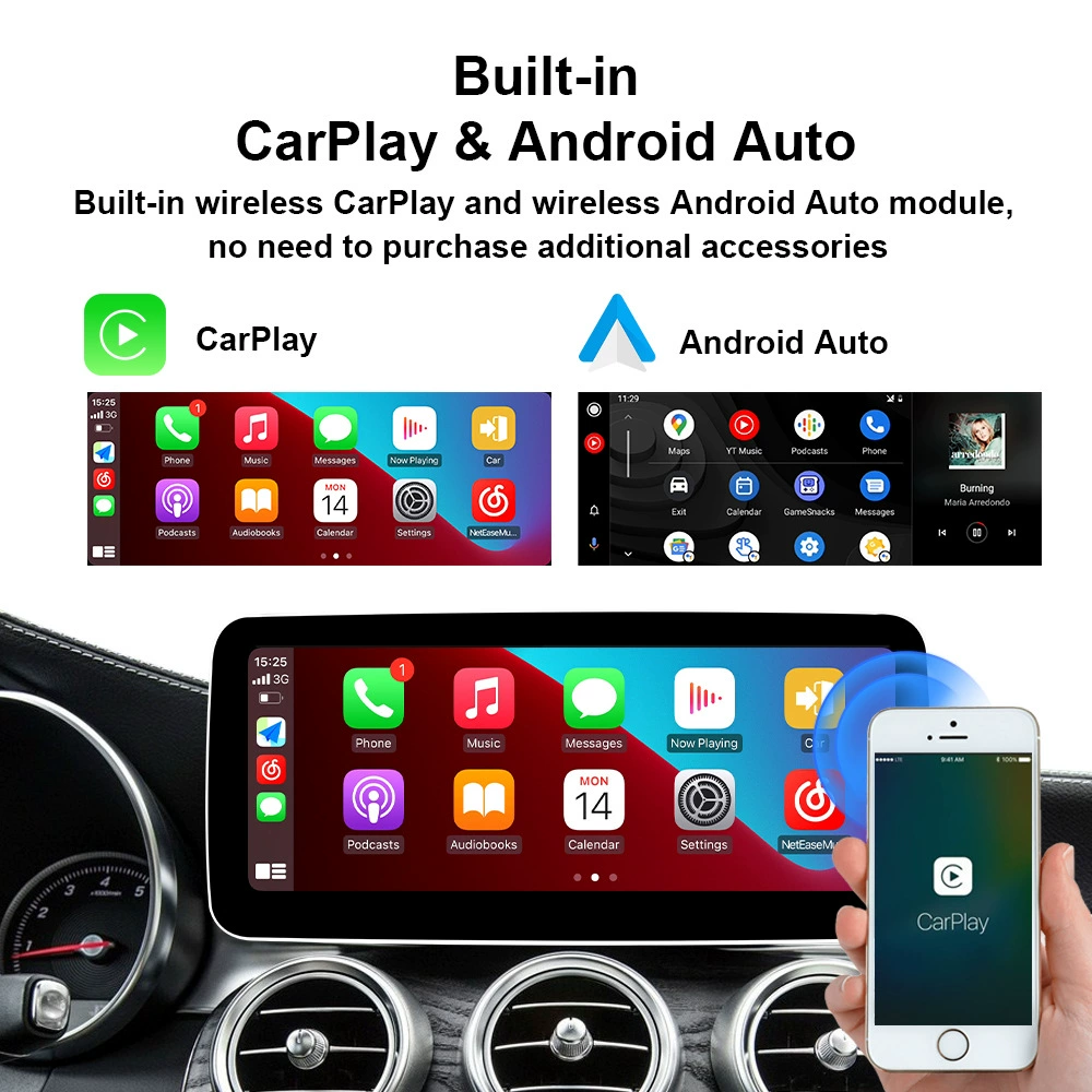 Подходит для Mercedes-Benz E-Class A207 C207 W207 W207 2009-16 для управления правым рулем Android навигатор Carpla