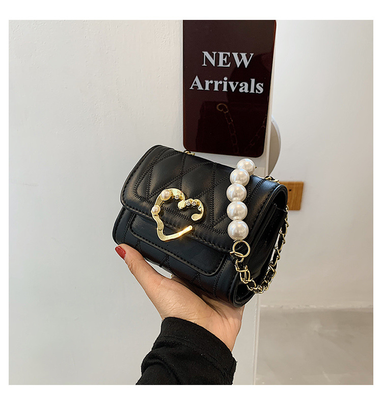 Wholesale Heart-shaped Buckle Messenger Shoulder Small Square Bag Nihaojewelry display picture 124