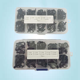 80个黑色导环顶环套装1.6-2.6mm海竿首节过线环鱼竿改装钓鱼配件