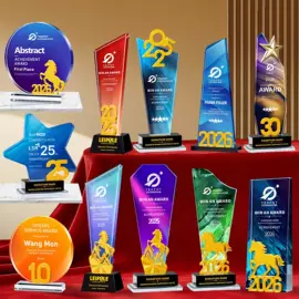 水晶工艺品;奖杯;木质工艺品