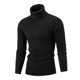 Foreign Trade Amazon New Men's Slim-fit Turtleneck Sweater Knitwear Youth Fashion Casual Base Shirt Men