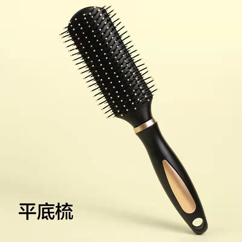 家用卷发梳子男女气垫气囊按摩梳排骨梳可爱内扣造型美发圆筒滚梳|undefined