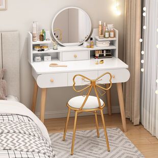 Light Luxury Dressing Table Bedroom Modern Simple Storage Cabinet Integrated Simple Small Nordic Style Makeup Table Internet Celebrity Style