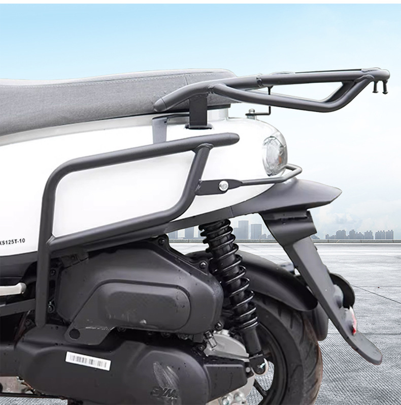 Suitable for Sanyang Hummingbird 125 Scooter Bumper, Anti-Fall and Anti-Collision Protection Bar, Front and Rear Full Surround Protective Bar Modification