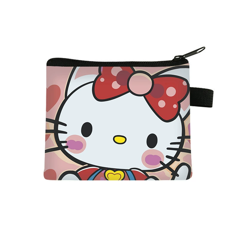 Hello Kitty, кошелек, система хранения, вместительная маленькая сумка, держатель карт, (跨-border торговля)